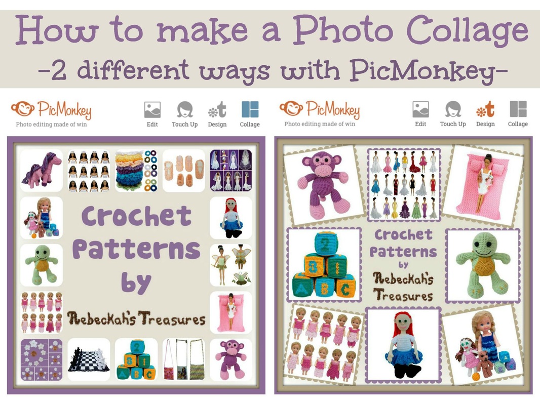 How to make a photo collage 2 ways with PicMonkey via @beckastreasures