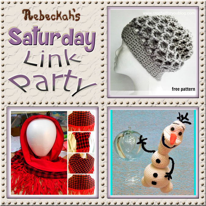 Share what you're making, increase your reach and have some fun with Rebeckah's 27th Saturday Link Party with @beckastreasures